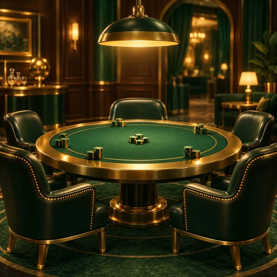 Poker Night: a standing table for your own crew