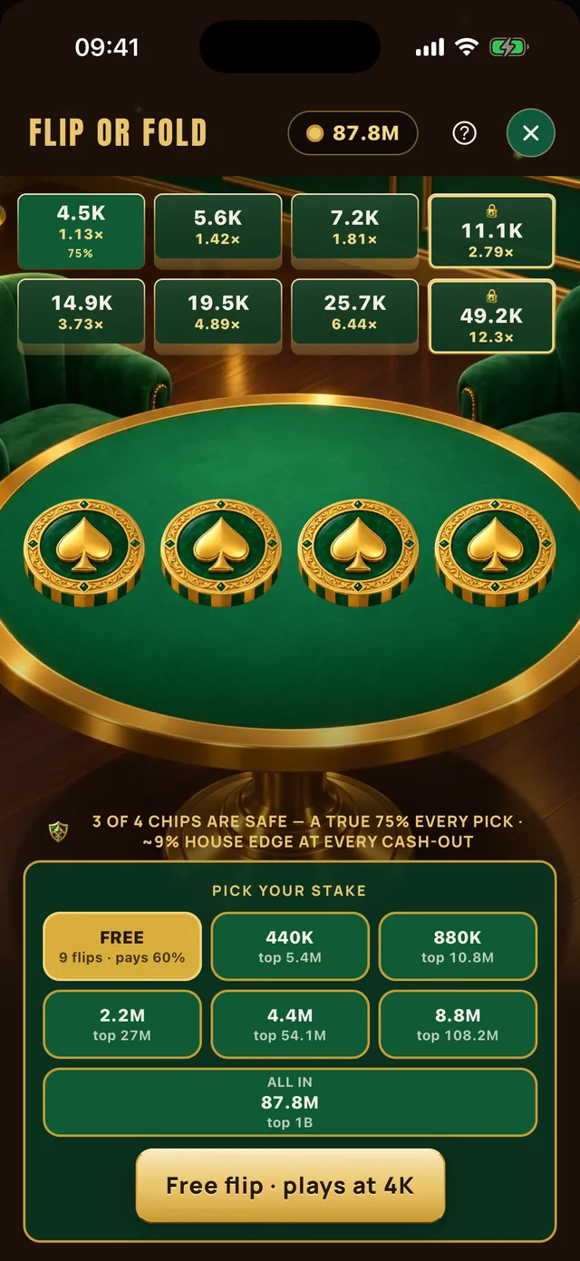 Flip or Fold