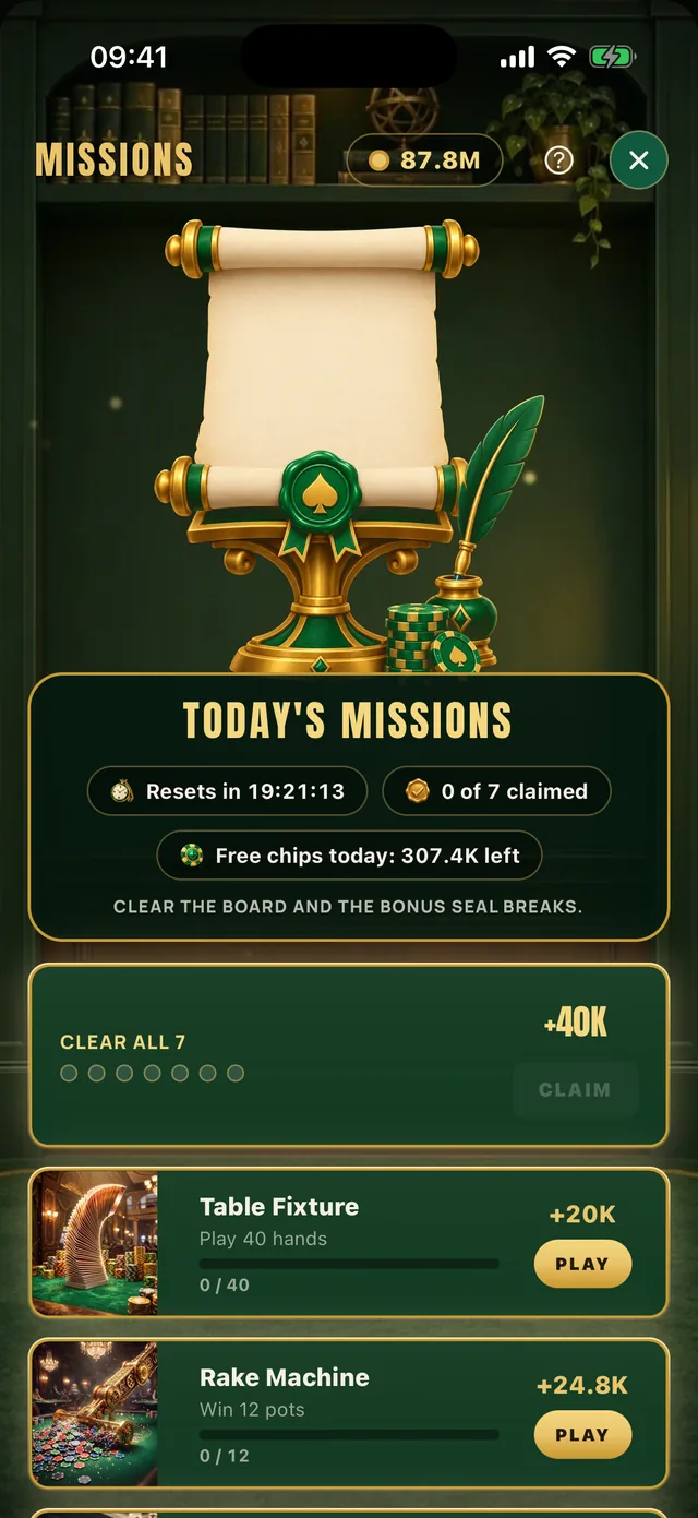 Today’s missions