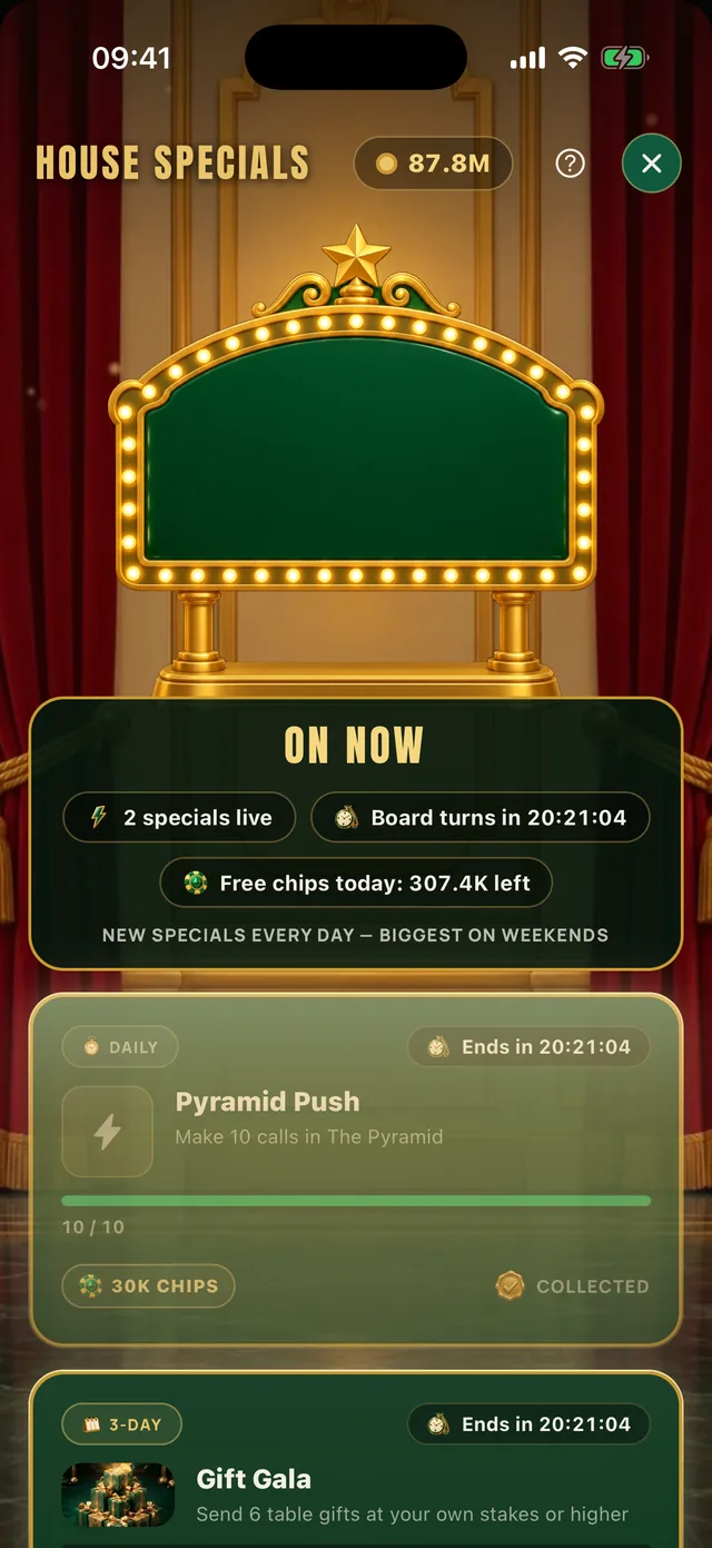 House Specials